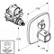 KLUDI Q-BEO podžbukna termostatska  mj.za tuš 1-2 SANITARIJE HR (za povećanje klikni na sliku)
