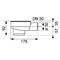 Odvod TECEdrainline „Norm“, DN 50 bočni odvod, teh. (za povećanje klikni na sliku)