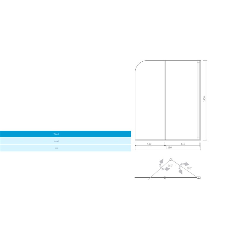 Box doccia - Titan II - Aquaestil