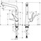 HANSGROHE METRIS Select 320 mješalica za sudoper CHROM 1-4 SANITARIJE HR (za povećanje klikni na sliku)