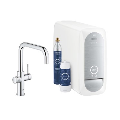 Grohe Blue Home starter Kit- miješalica za sudoper sa filterom U izljev, sanitarije.hr