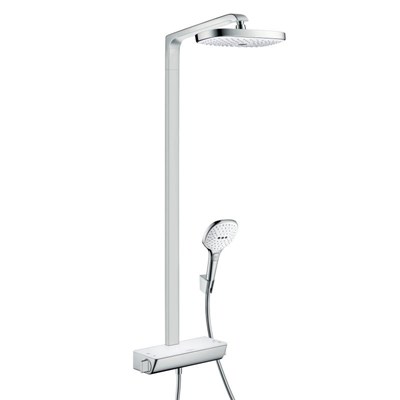 HANSGROHE RAINDANCE Select E 300 2 jet Showerpipe tuš BIJELA-CHROM 1 SANITARIJE HR