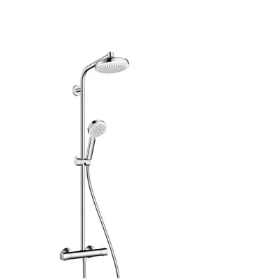 HANSGROHE CROMETTA 100 set,Crometta 160 1jet Showerpipe BIJELA-CHROM 1 SANITARIJE HR