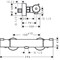 HANSGROHE Ecostat 1001 CL thermostatic shower mixer TEH  SANITARIJE HR (za povećanje klikni na sliku)